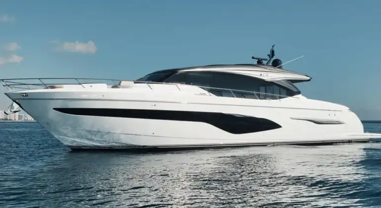 Experience the Princess V78 – Luxury Motor Yacht Charter in the Mediterranean