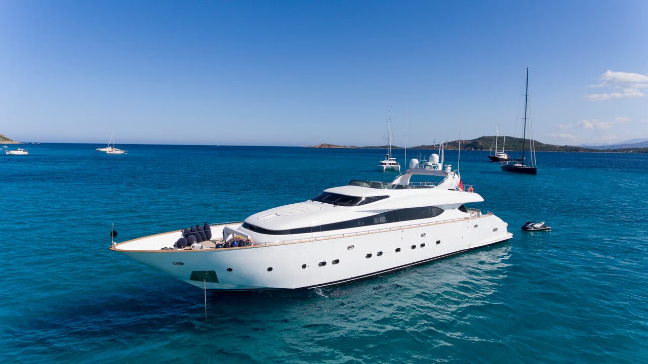 Charter the luxury MAIORA 32 yacht AMAYA. 5 cabins, 11 guests, recently refitted. Explore Porto Cervo, the Costa Smeralda, and Sardinia in ultimate style.