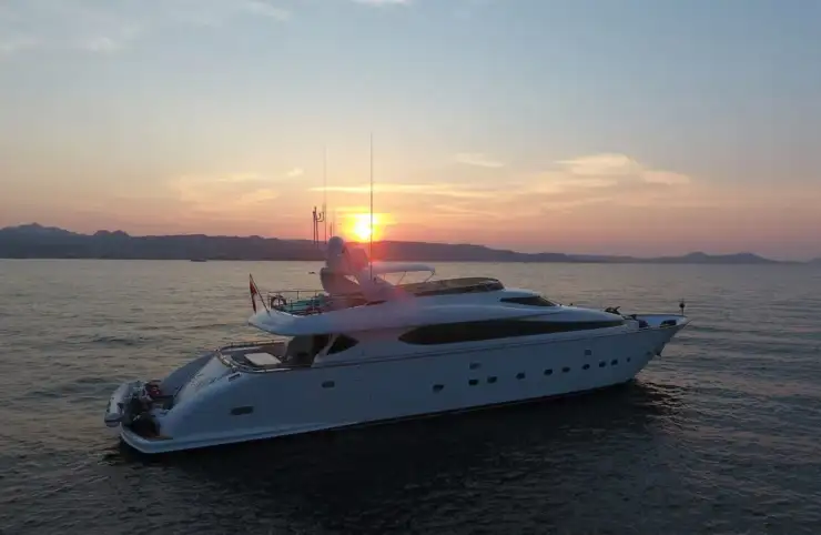 Charter the luxury MAIORA 32 yacht AMAYA. 5 cabins, 11 guests, recently refitted. Explore Porto Cervo, the Costa Smeralda, and Sardinia in ultimate style.