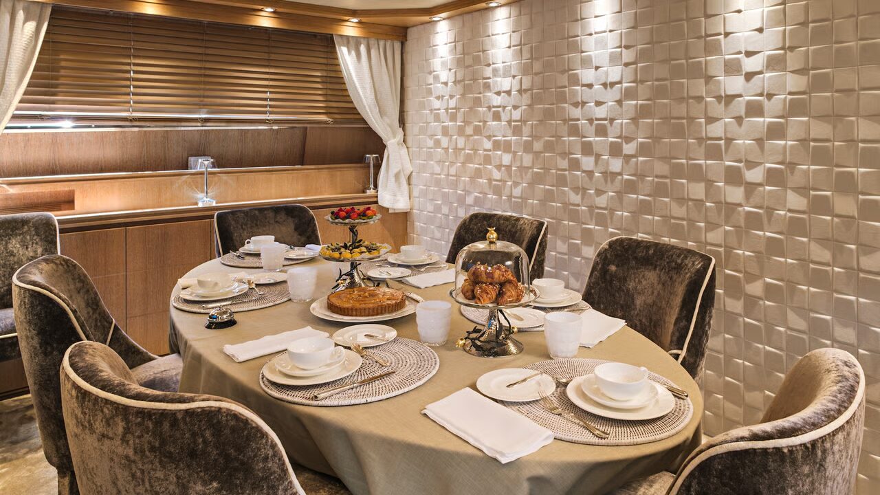 Charter the luxury MAIORA 32 yacht AMAYA. 5 cabins, 11 guests, recently refitted. Explore Porto Cervo, the Costa Smeralda, and Sardinia in ultimate style.