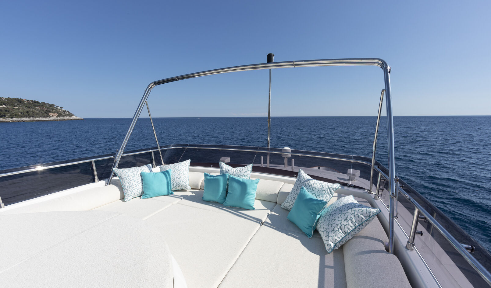 CENTURION 107ft Custom Line luxury motor yacht available for charter in the Western Mediterranean