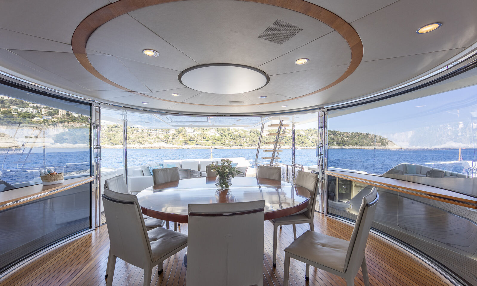 CENTURION 107ft Custom Line luxury motor yacht available for charter in the Western Mediterranean