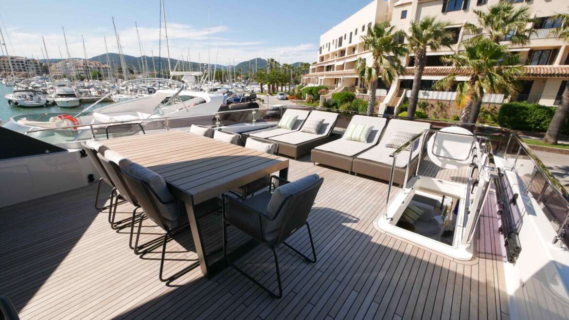 A Day in Saint-Tropez, Aboard the Ferretti 780