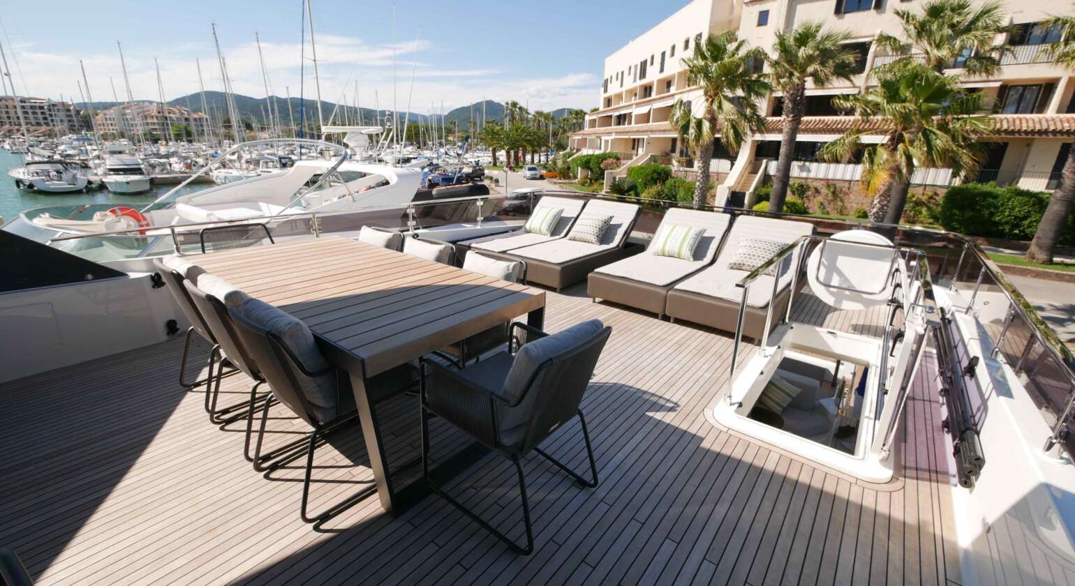 A Day in Saint-Tropez, Aboard the Ferretti 780