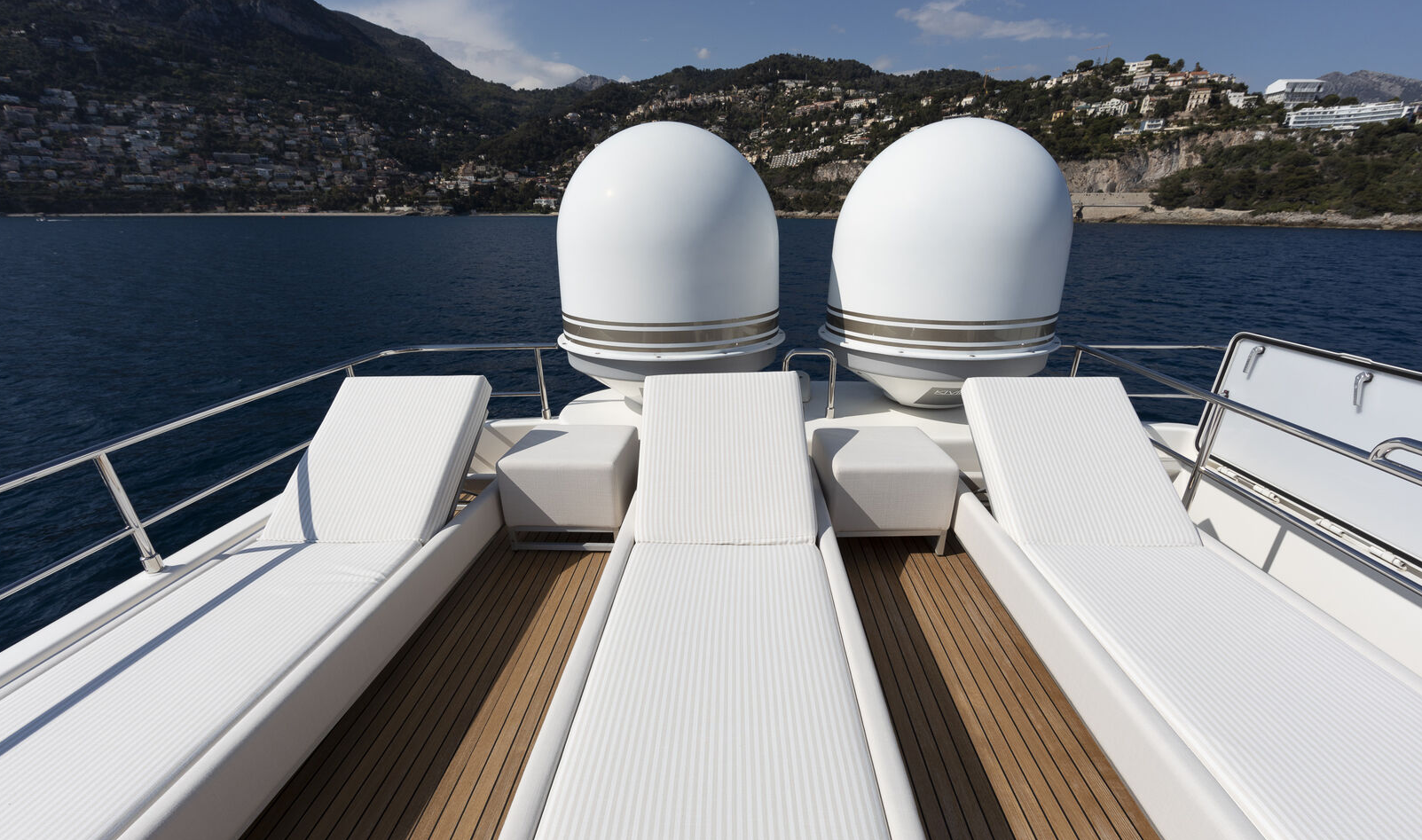 CENTURION 107ft Custom Line luxury motor yacht available for charter in the Western Mediterranean