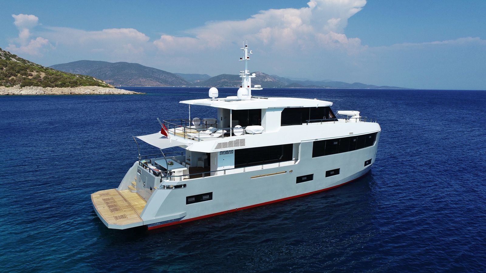 Luxury yacht for corporate and private events
