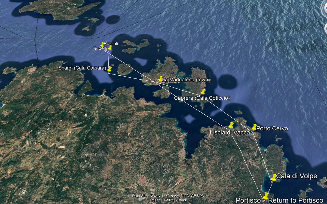7-Day Sardinia Sailing Itinerary Aboard the Wave 60 Catamaran