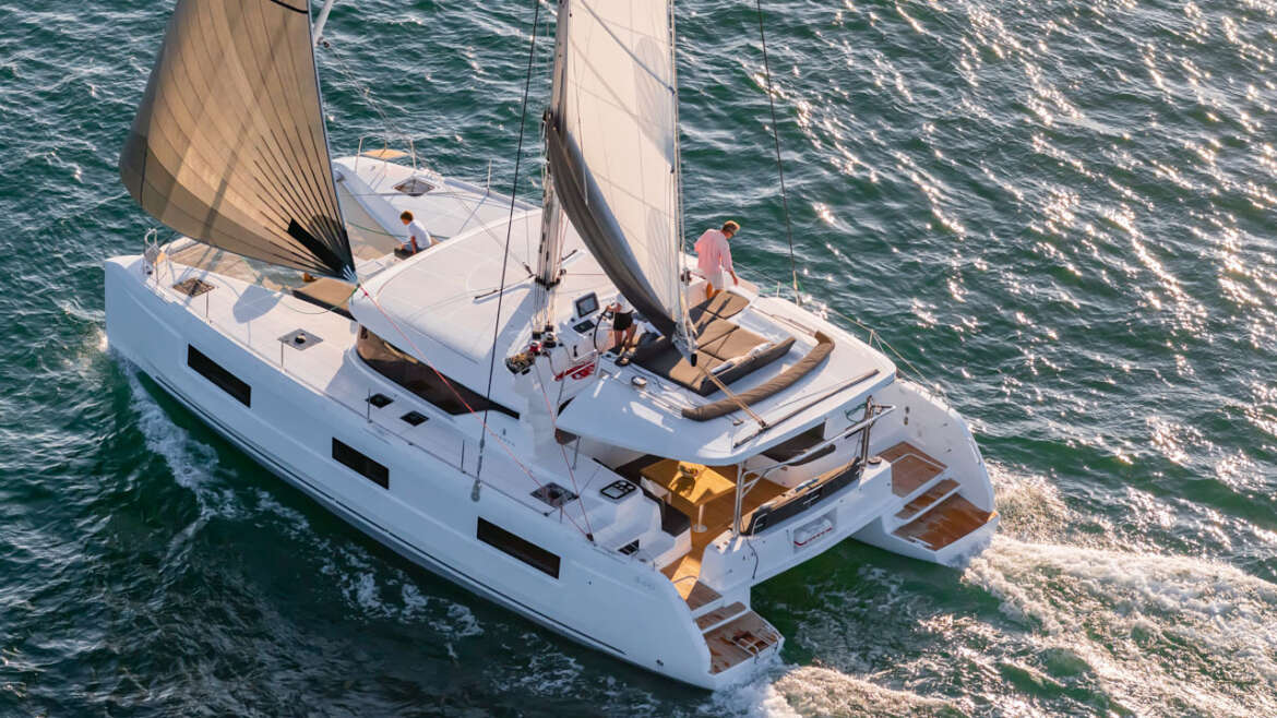 Charter the Lagoon 46 in Sardinia with Riviera Boat – Luxury Catamaran Sailing