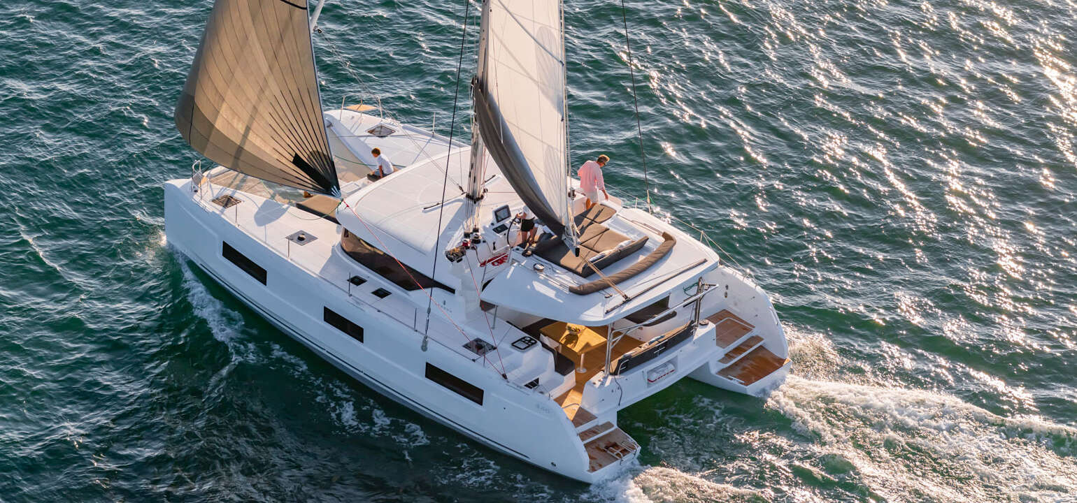 Charter the Lagoon 46 in Sardinia with Riviera Boat – Luxury Catamaran Sailing