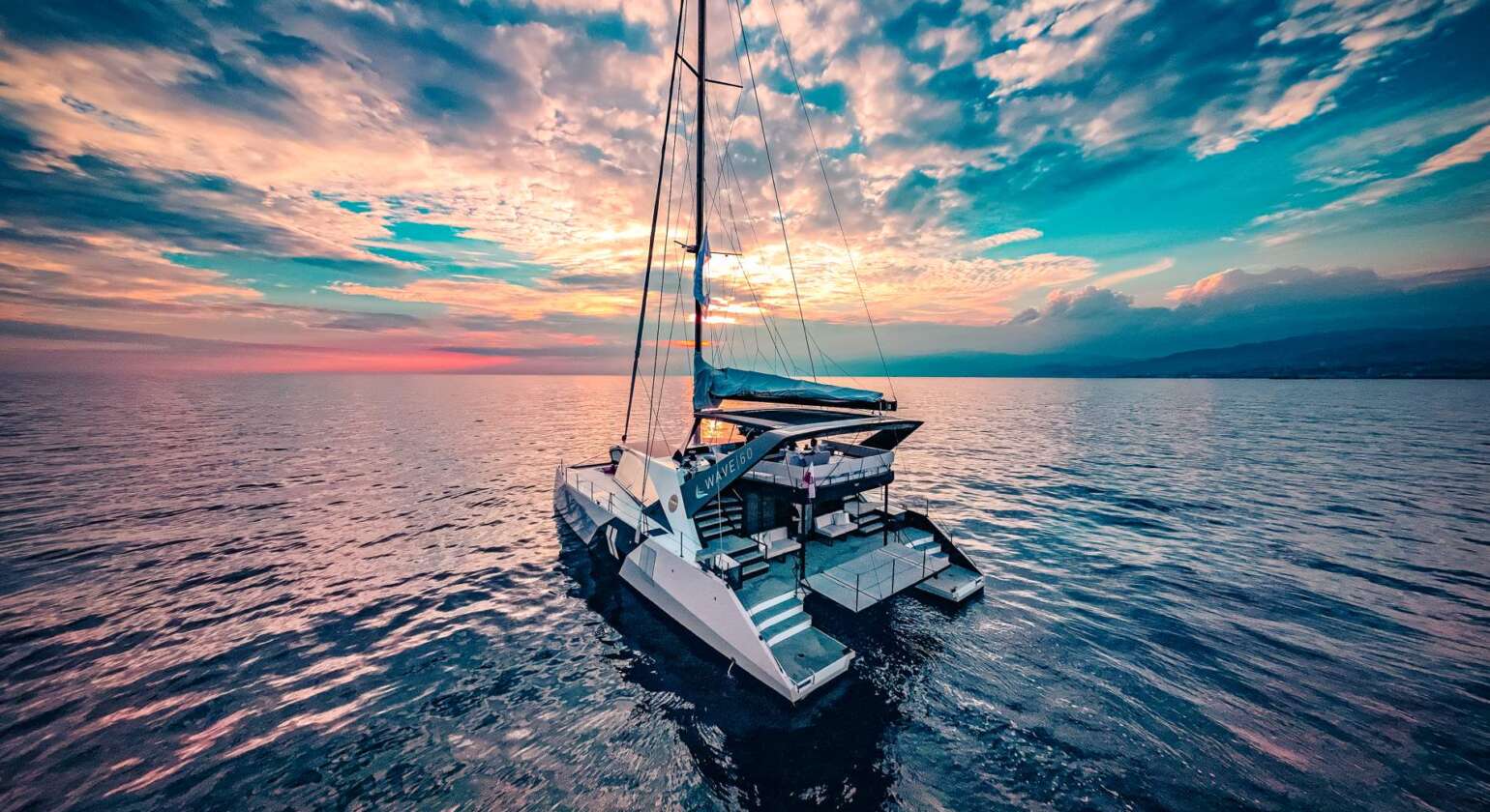 Wave 60 Catamaran Charter in Sardinia | Luxury Yacht Rental