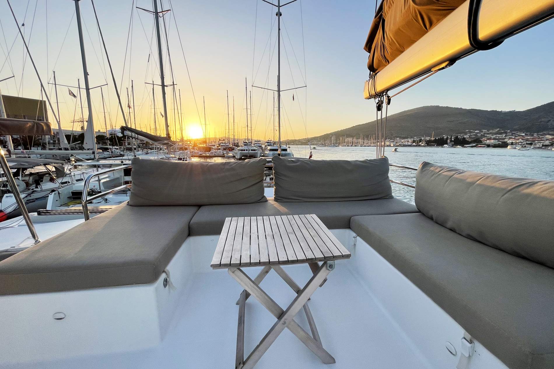 Book your ultimate Sardinia yacht charter with the Saba 50 Lamela. Explore Porto Cervo, Porto Rotondo, and the Costa Smeralda on a luxury sailing catamaran. Custom itineraries for Sardinia and Corsica.