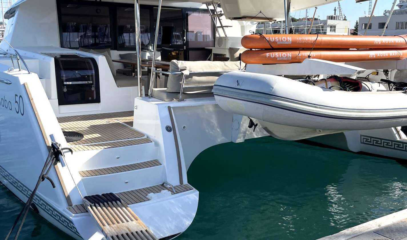 Luxury Catamaran Charter in Sardinia – Saba 50 “Lamela” by Fountaine Pajot