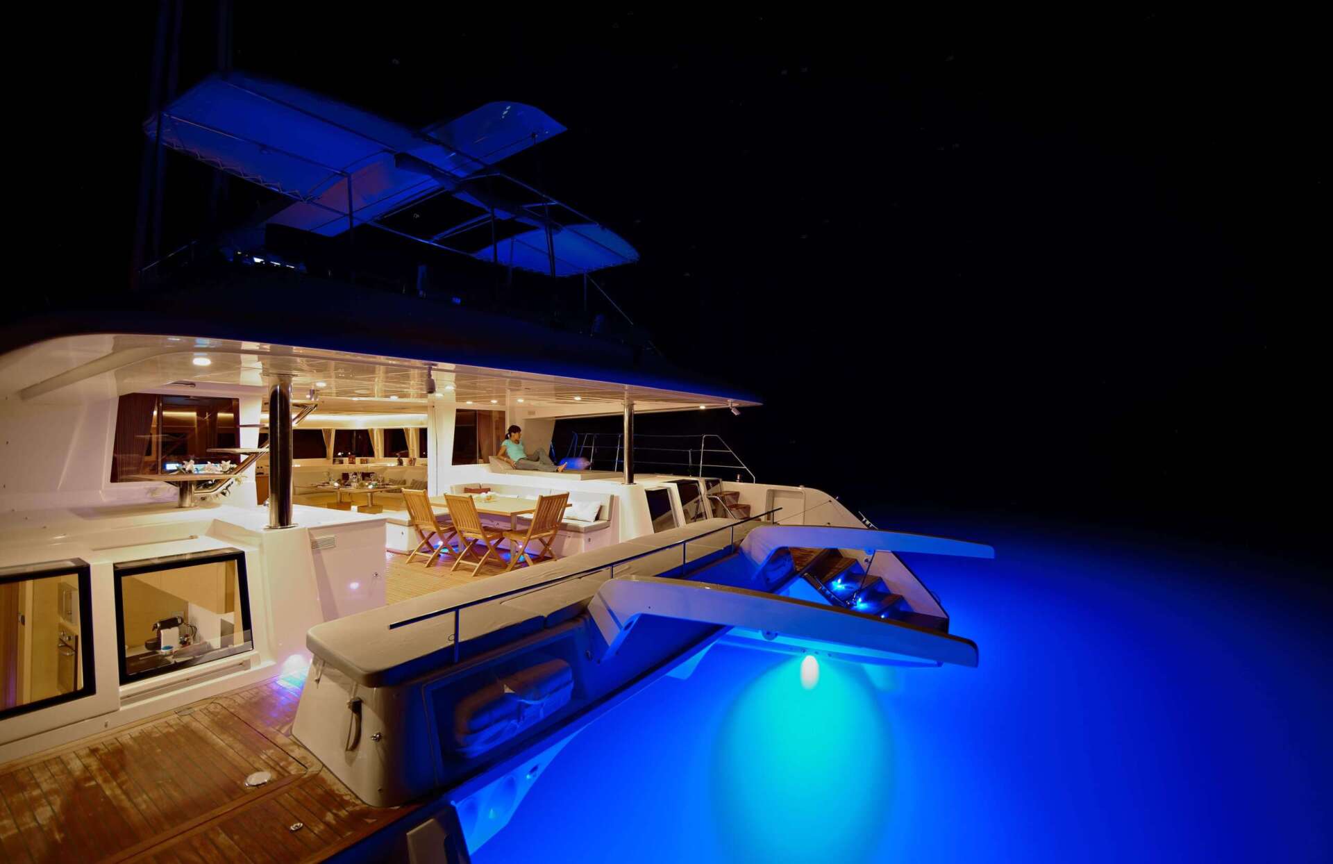 Lagoon 620 sailing catamaran cruising in the British Virgin Islands