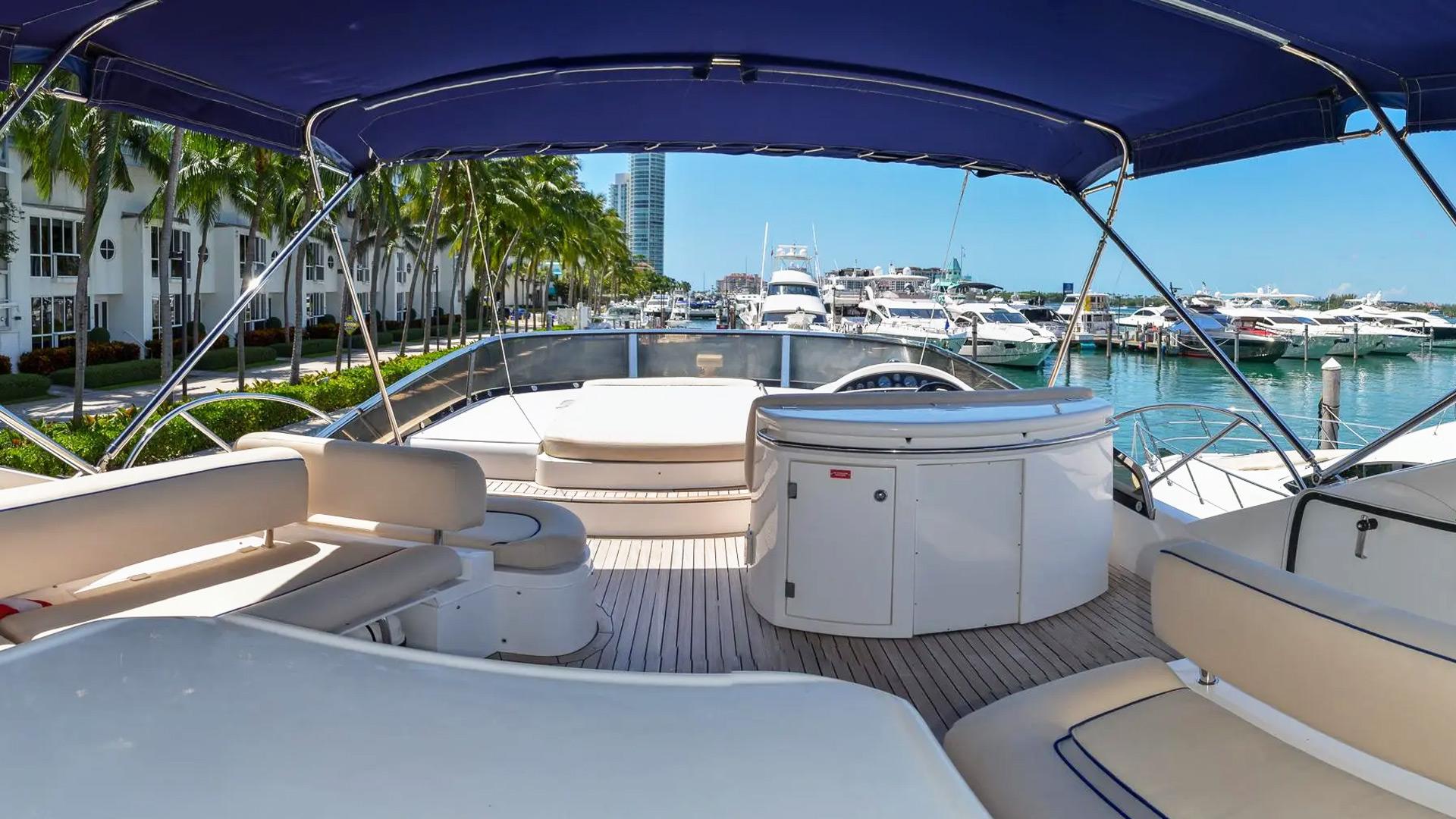 Sunseeker 66 ft motor yacht for rent in Miami, Florida