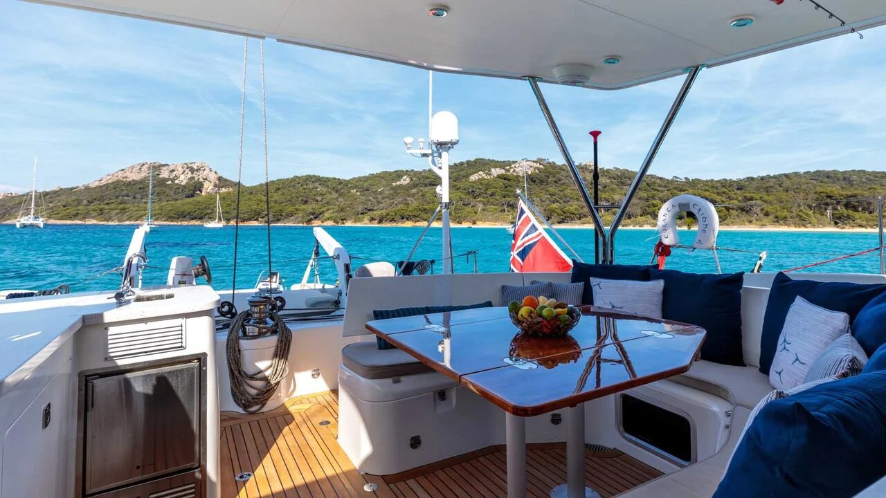 catamaran for rent sardinia