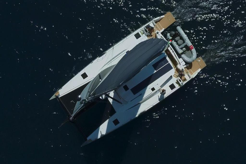 C-Cat 48 luxury performance catamaran for charter in Sardinia Porto Cervo