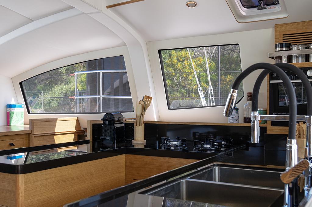 C-Cat 48 luxury performance catamaran for charter in Sardinia Porto Cervo