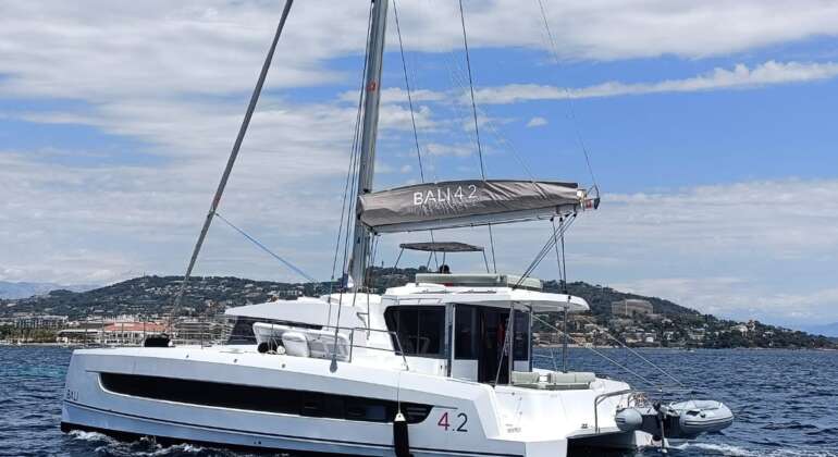 Charter the Bali 4.2 Catamaran – Space & Elegance in Cannes