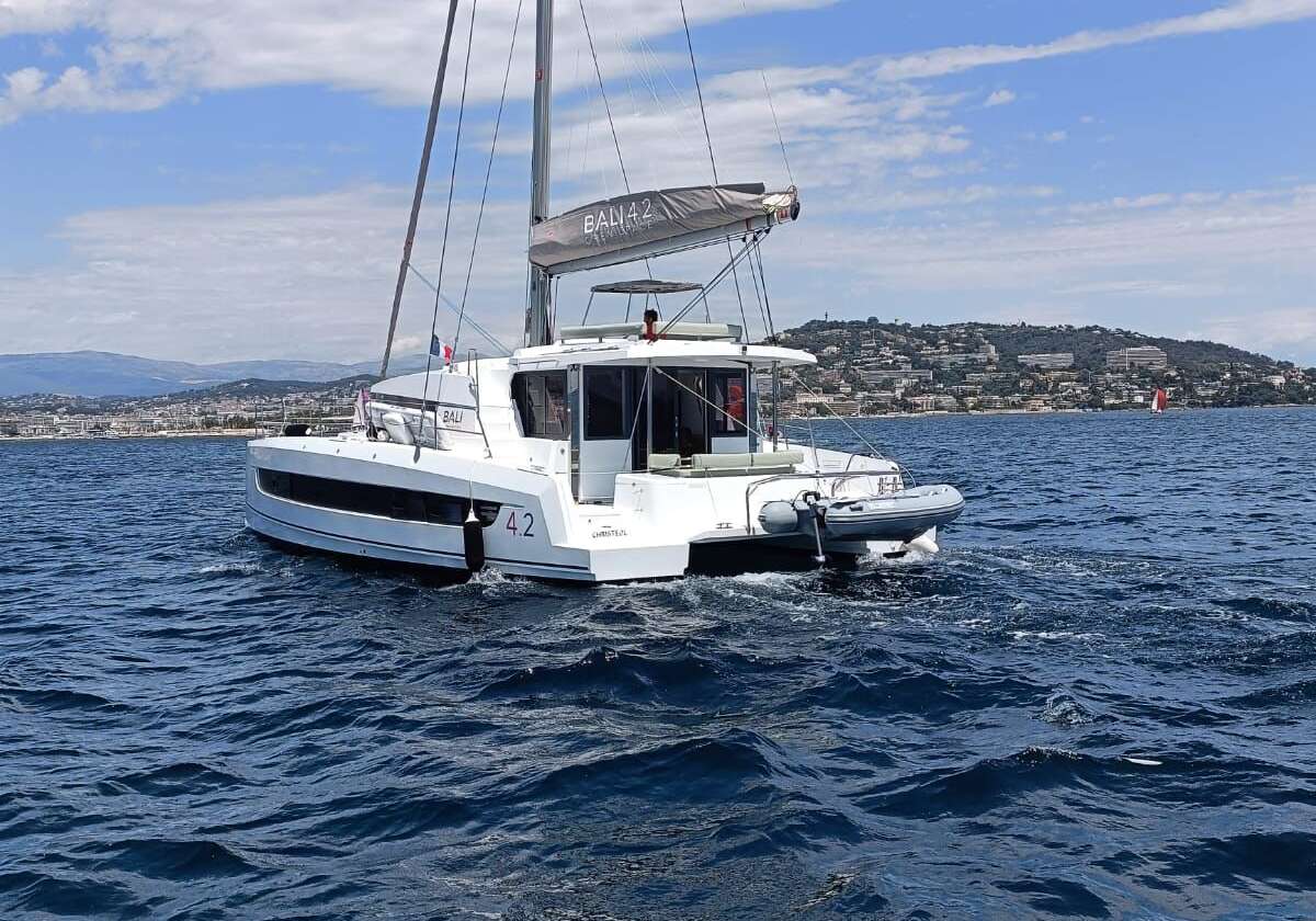 Charter the Bali 4.2 Catamaran – Space & Elegance in Cannes