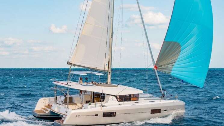 Lagoon 42 Catamaran Charter in Lefkas, Greece