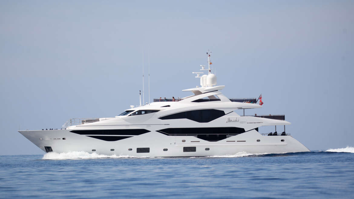 M/Y SONISHI: 40m Superyacht Charter on the French Riviera