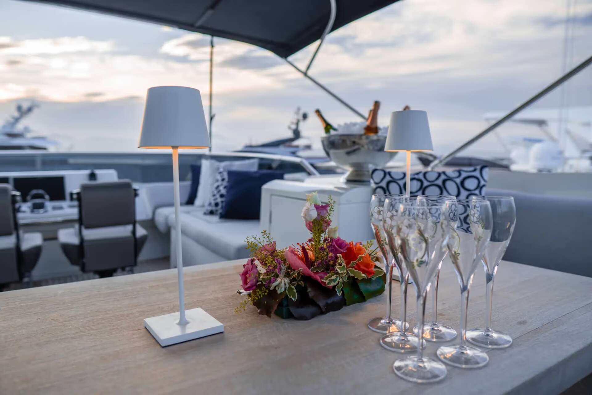 Luxury yacht for charter in Cannes French Riviera