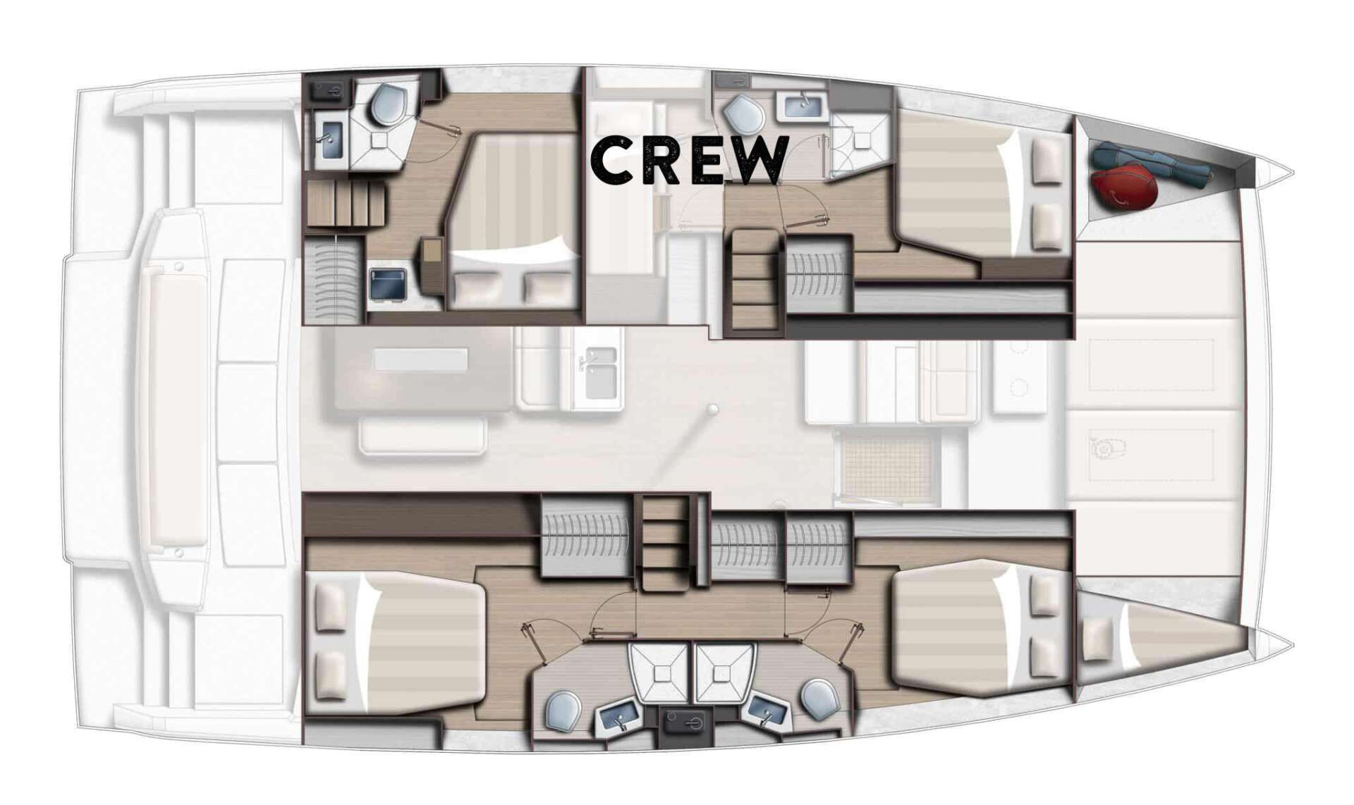 Bali 4.6 luxury catamaran charter in the Bahamas