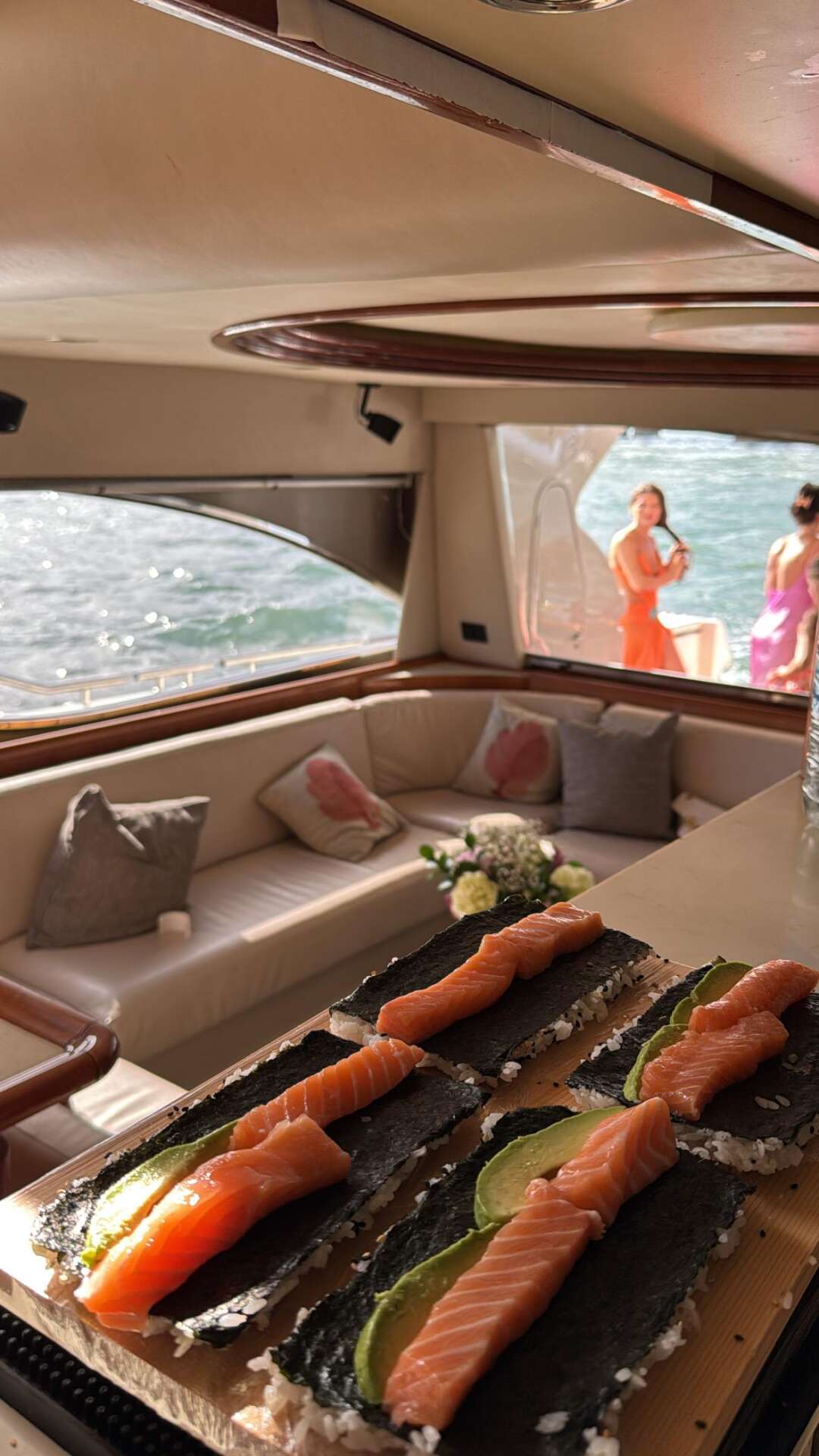 Ferretti 75 ft yacht for charter cruising in Miami, Florida