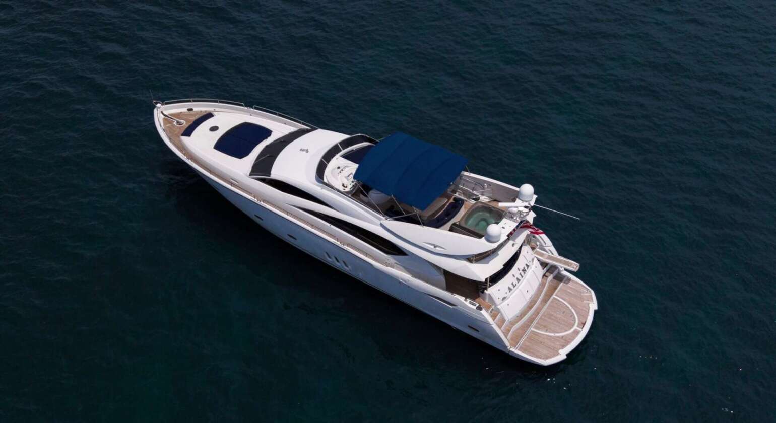 Experience Luxury Aboard the 90ft Sunseeker ALAINA in Miami