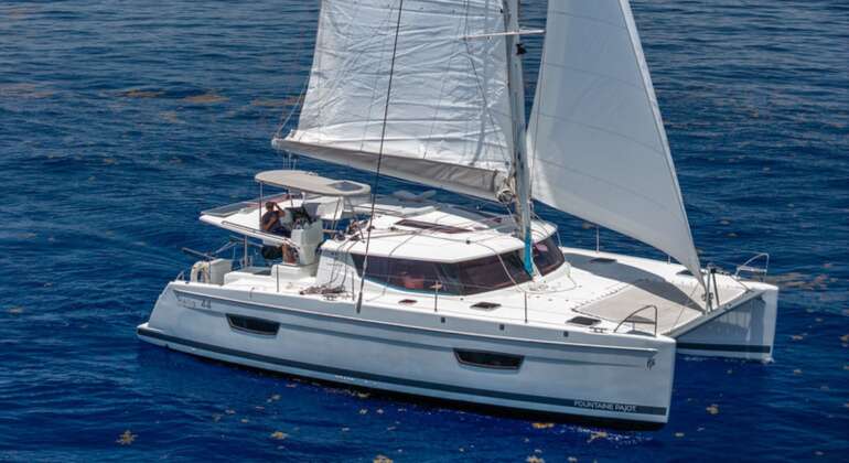 Fountaine Pajot 44ft Catamaran Charter Bahamas | Riviera Boat